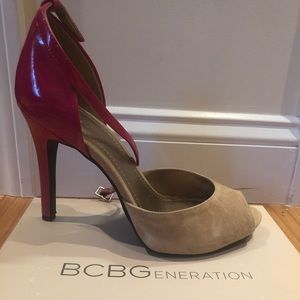 BCBGeneration shoes ! Nice color mix! condition 9+